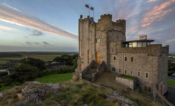 King or Queen of the Castle for a special holiday - sleeping up to 12 in fantastically stylish architecturally designed rooms, emphasising the beauty